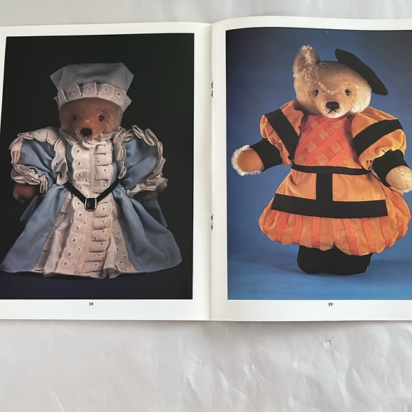 NWT Dressing the Historical Teddy Bear Costume Pattern BOOK King Charles Tudor - Picture 12 of 17